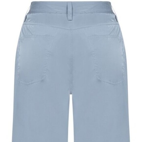 REMAIN Birger Christensen Ariane BNWOT Women Blue Wide Leg Pants New - Picture 12 of 13